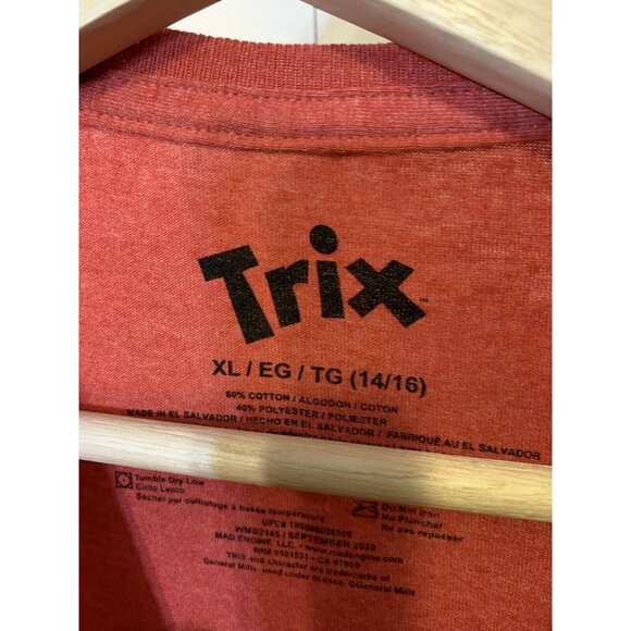 New TRIX‎ ARE FOR KIDS Graphic Tee Shirt - Size XL 14-16 red NWT - Picture 2 of 5